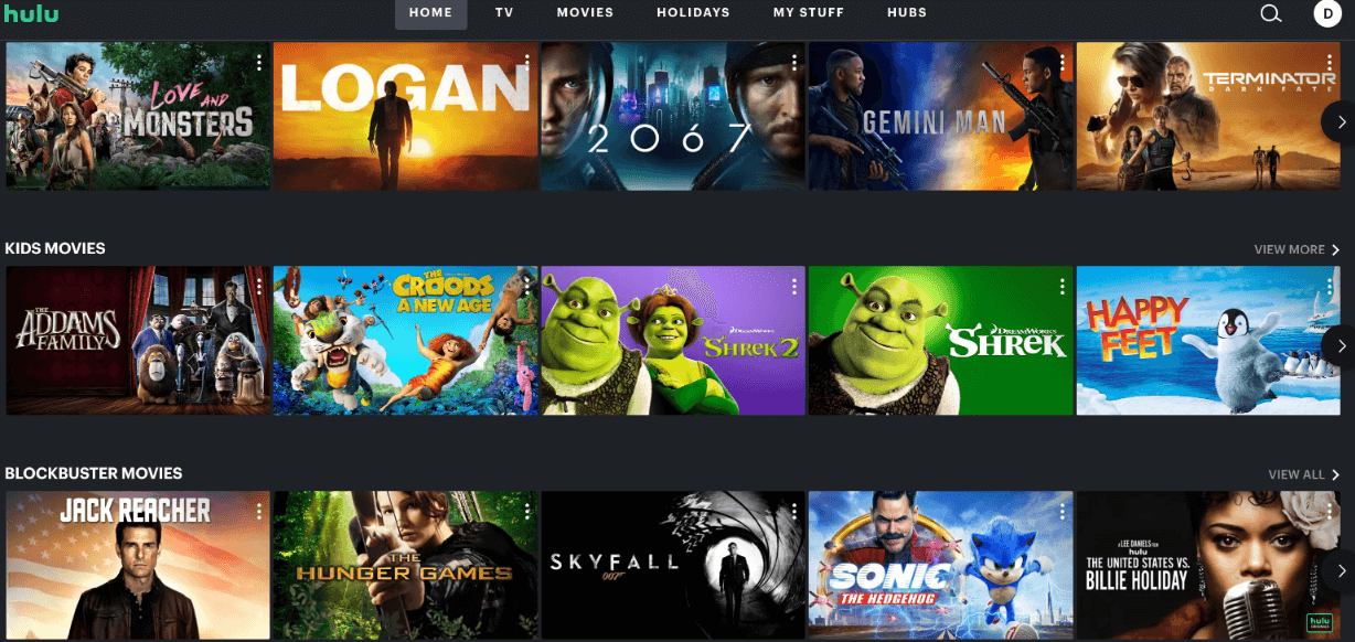 Hulu grew