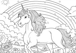 Free Printable:Wzbwbthp4w8= Printable Unicorn Coloring Pages